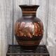 Vase hongrois MHV décor floral