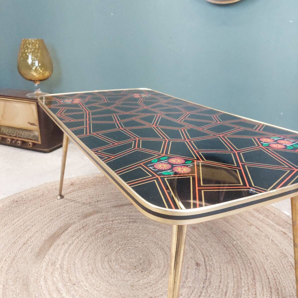 Table basse rétro