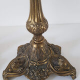 Pair of brass candlesticks