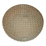 Globe for vintage diamond tip glass ceiling light