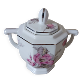 Limoges porcelain sugar bowl.