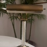 Art Deco desk lamp - vintage notary lamp - Hollywood Regency -