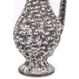 Fat Lava grey ceramic jar by Marius Giuge, Vallauris, 1970s