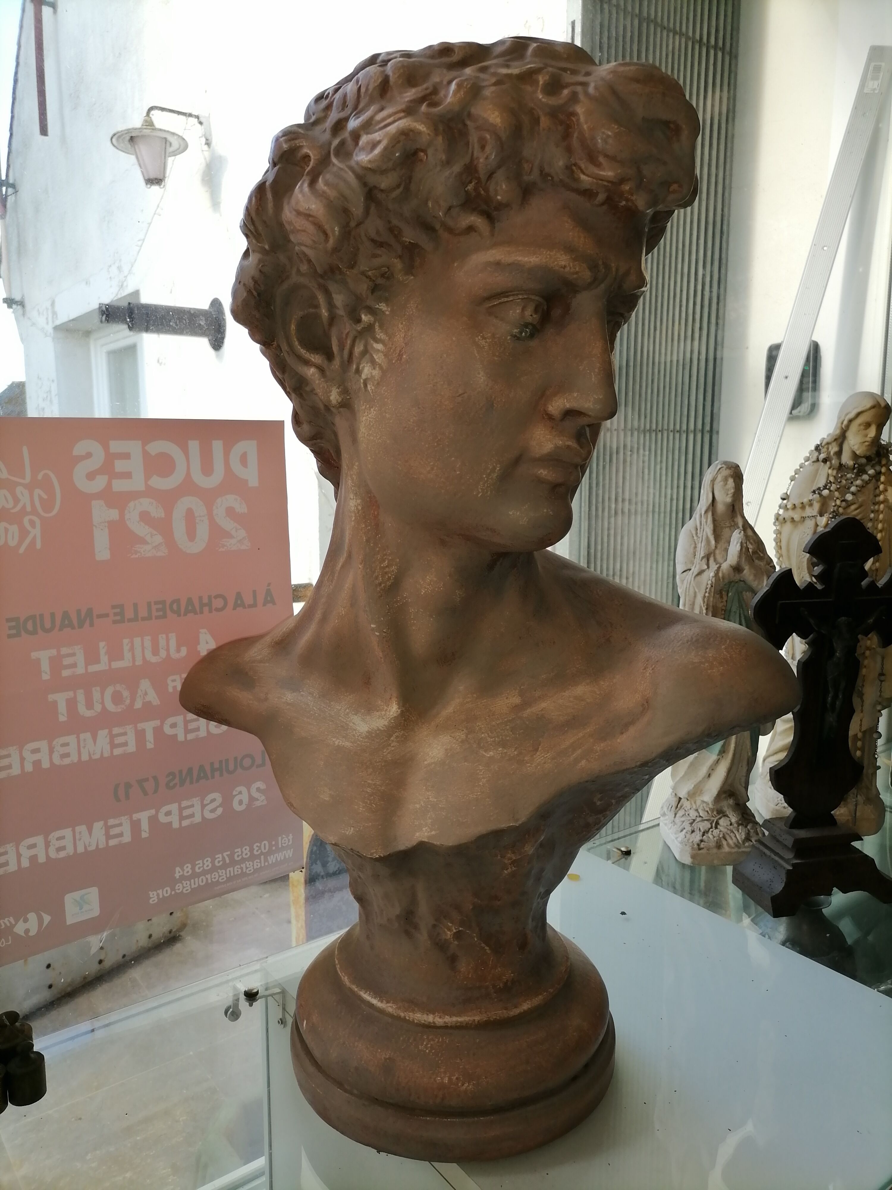 Bust sculpture David