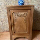 Antique Art Deco walnut sideboard