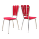Set of 4 petal chairs