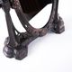 Art Nouveau table mirror with ornamental metal frame, early 20th century