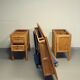 Large oak architect desk / table 1940's