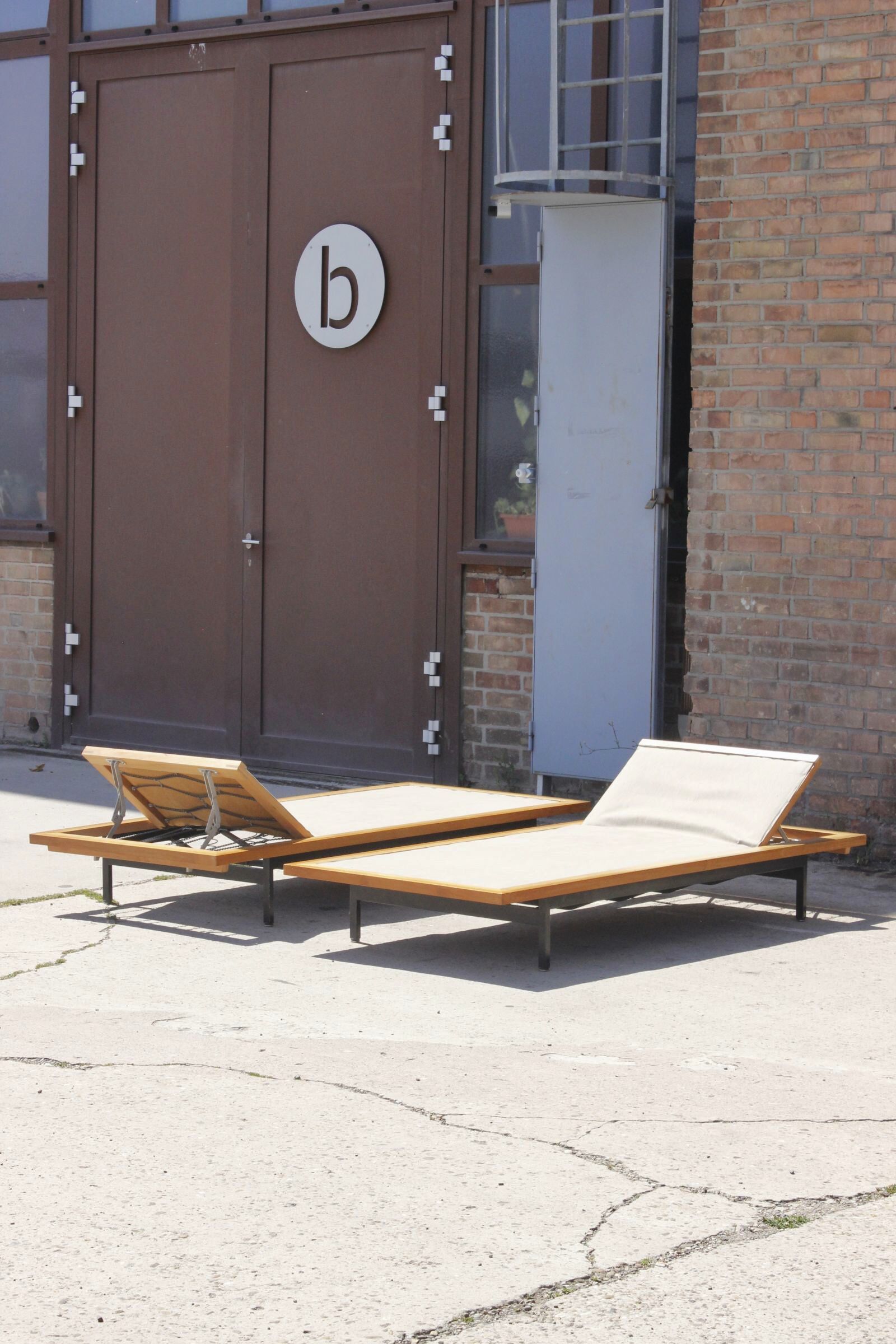 Daybed DW1 by Dieter Waeckerlin for IdealHeim, Switzerland 1957