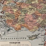 Map of Turkey - 1930