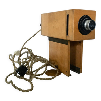 Ancient Imperator episcope - wooden projector