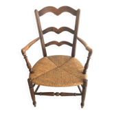 Armchair straw late XIX