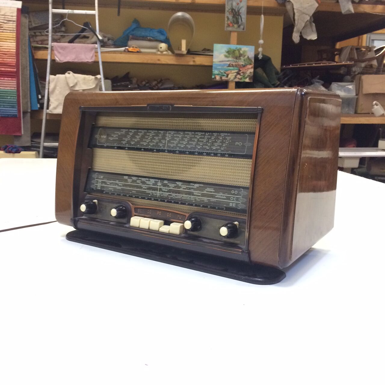Radio TSF Fidelio 7 de Schneider - Années 40/50