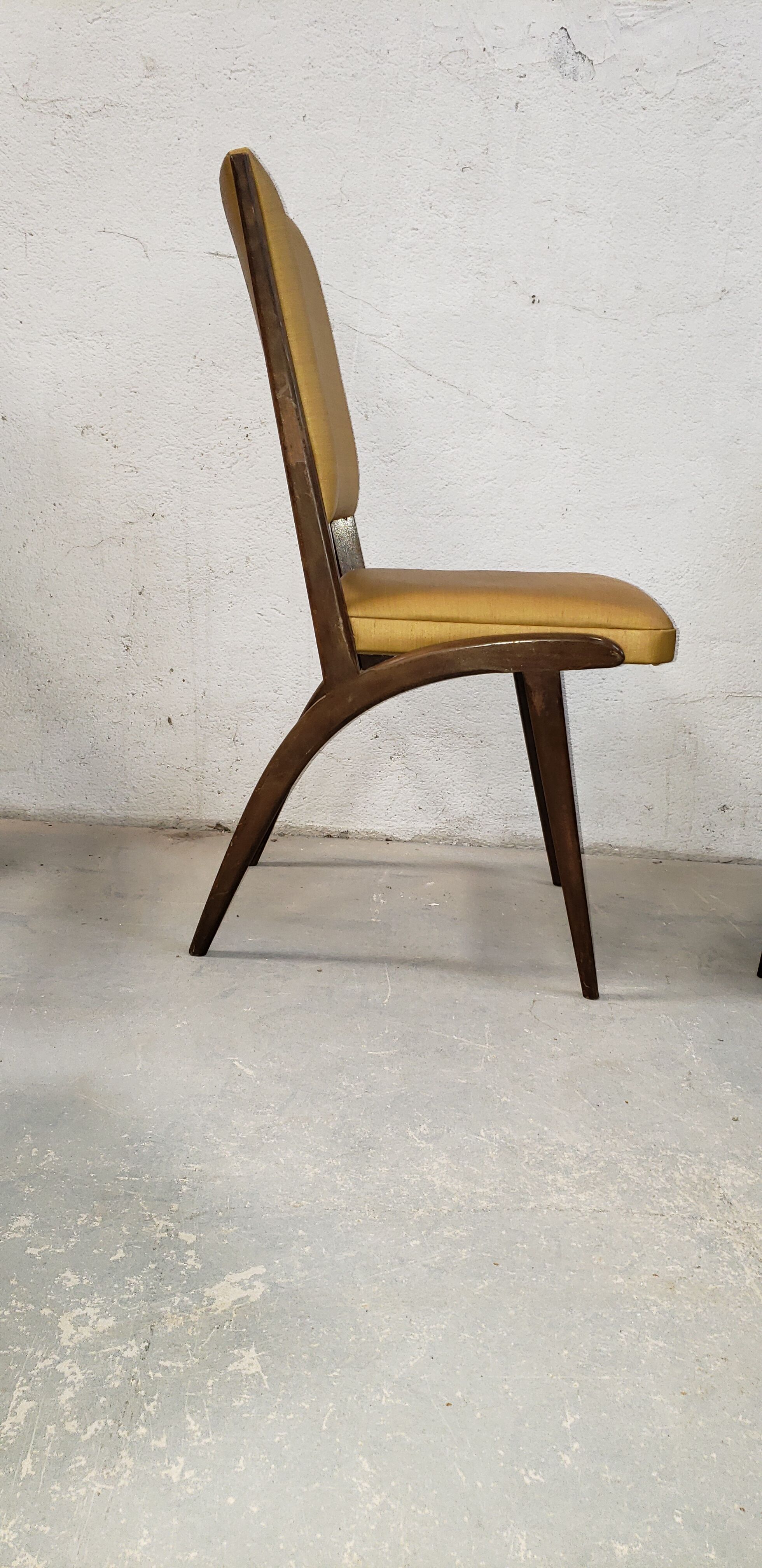 Set de 6 chaises scandinave vintage années 50/60
