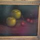 Peinture anglaise, nature morte, fruits