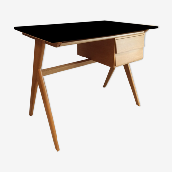 Bureau vintage pieds compas