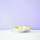 Vintage yellow ceramic bowl