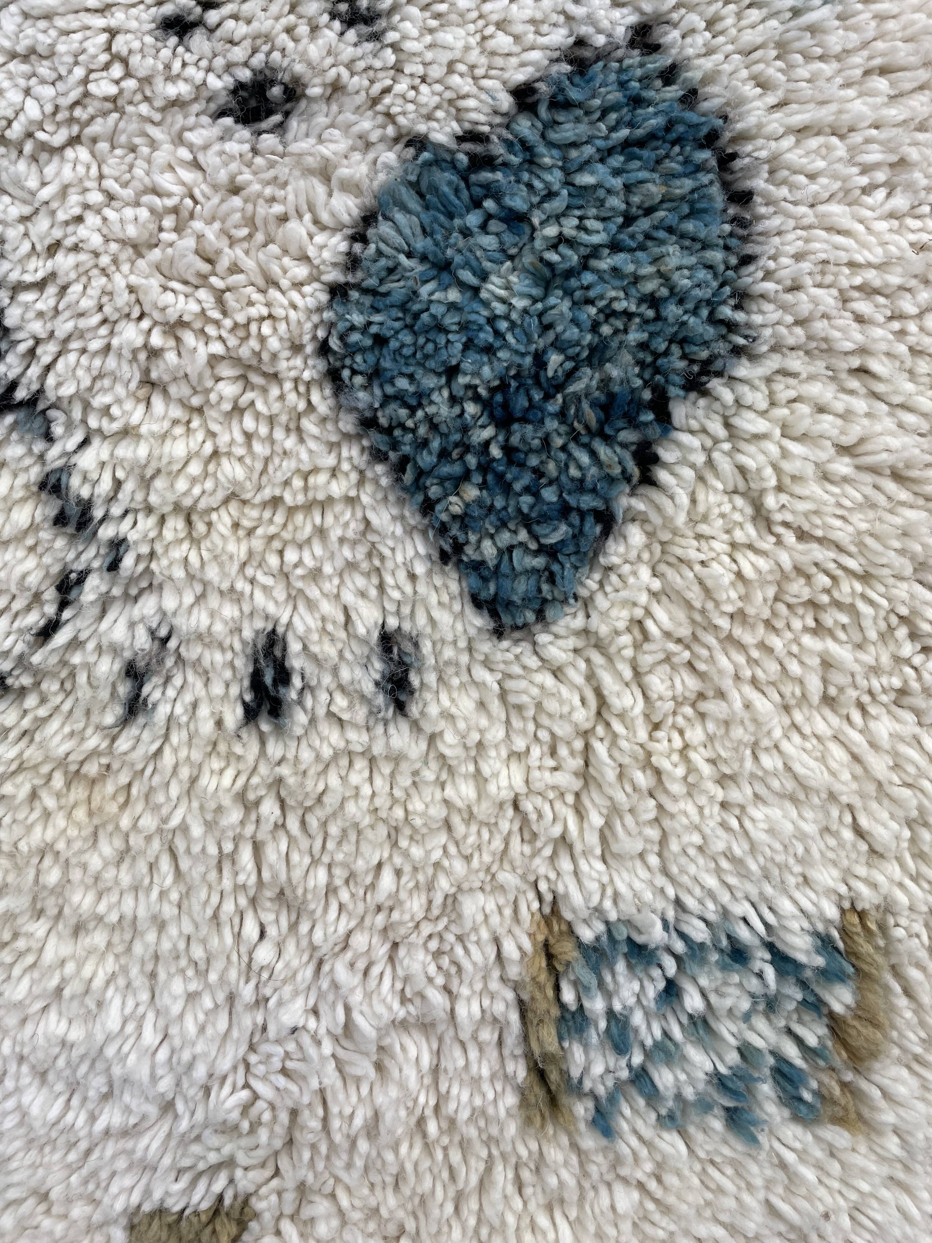 Contemporary moroccan carpet 215x300 cm