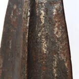 Impressive wrought iron candlestick by Leopold Gest, 1950s.