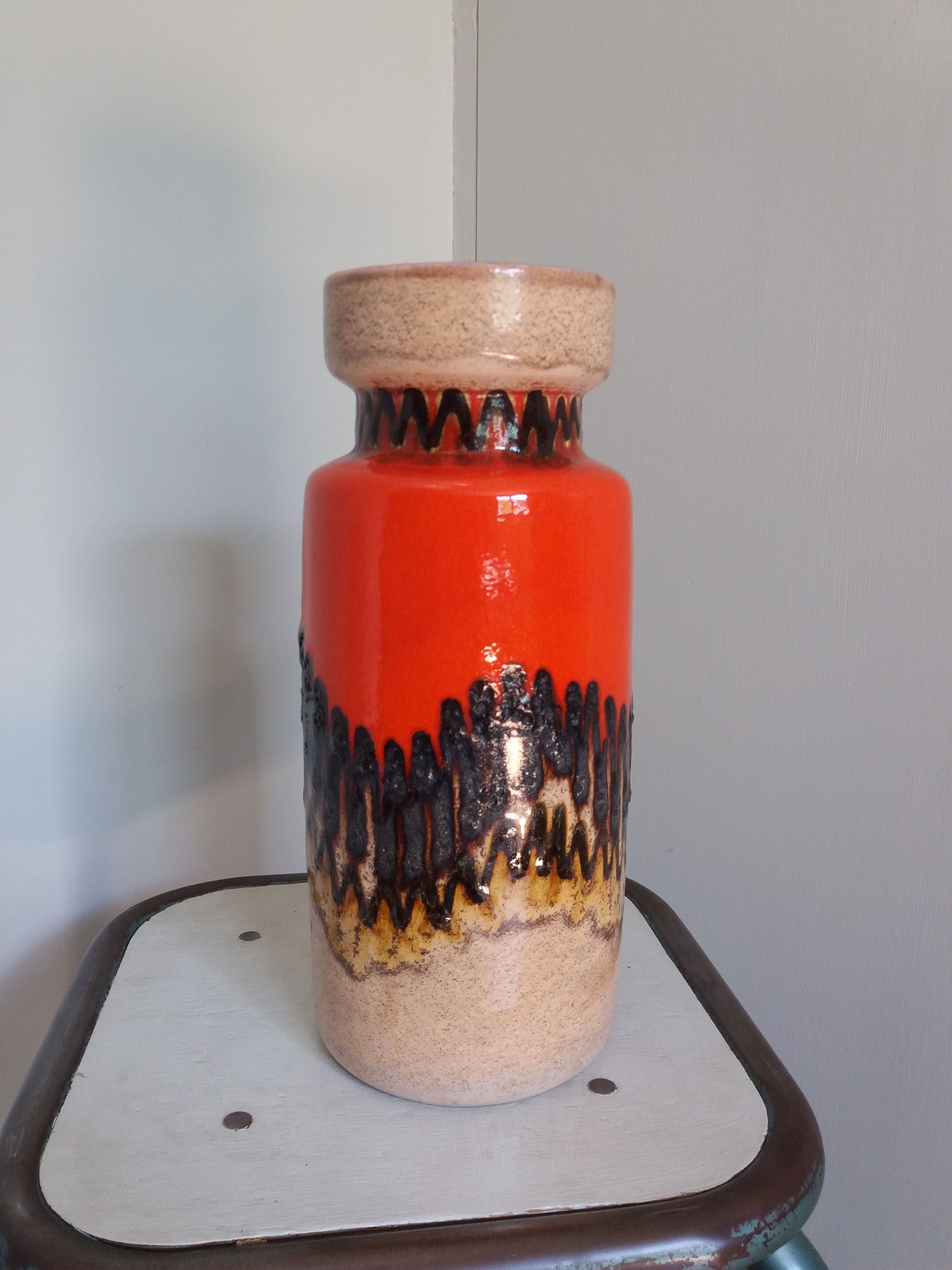 Vase West Germany height 30 cm