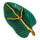 Vallauris ceramic tropical leaf tray, 1950s/1960s