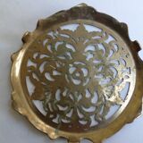 Worked copper trivet
