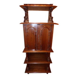 Meuble secretaire et bibliotheque bois