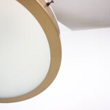 Mid-century glass chandelier/kamenicky senov, 1970's