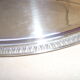 Louis XVI style silver metal TRAY