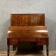 Bureau à cylindre époque Louis Philippe, Restauration en acajou moucheté