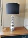 Lampe vintage boules métal années 80
