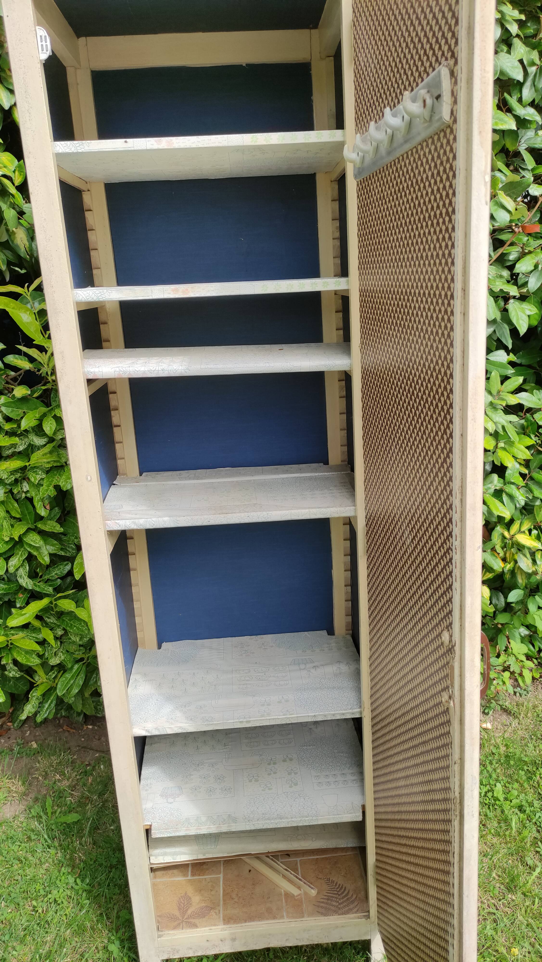 Armoire parisienne une porte des années 40/50