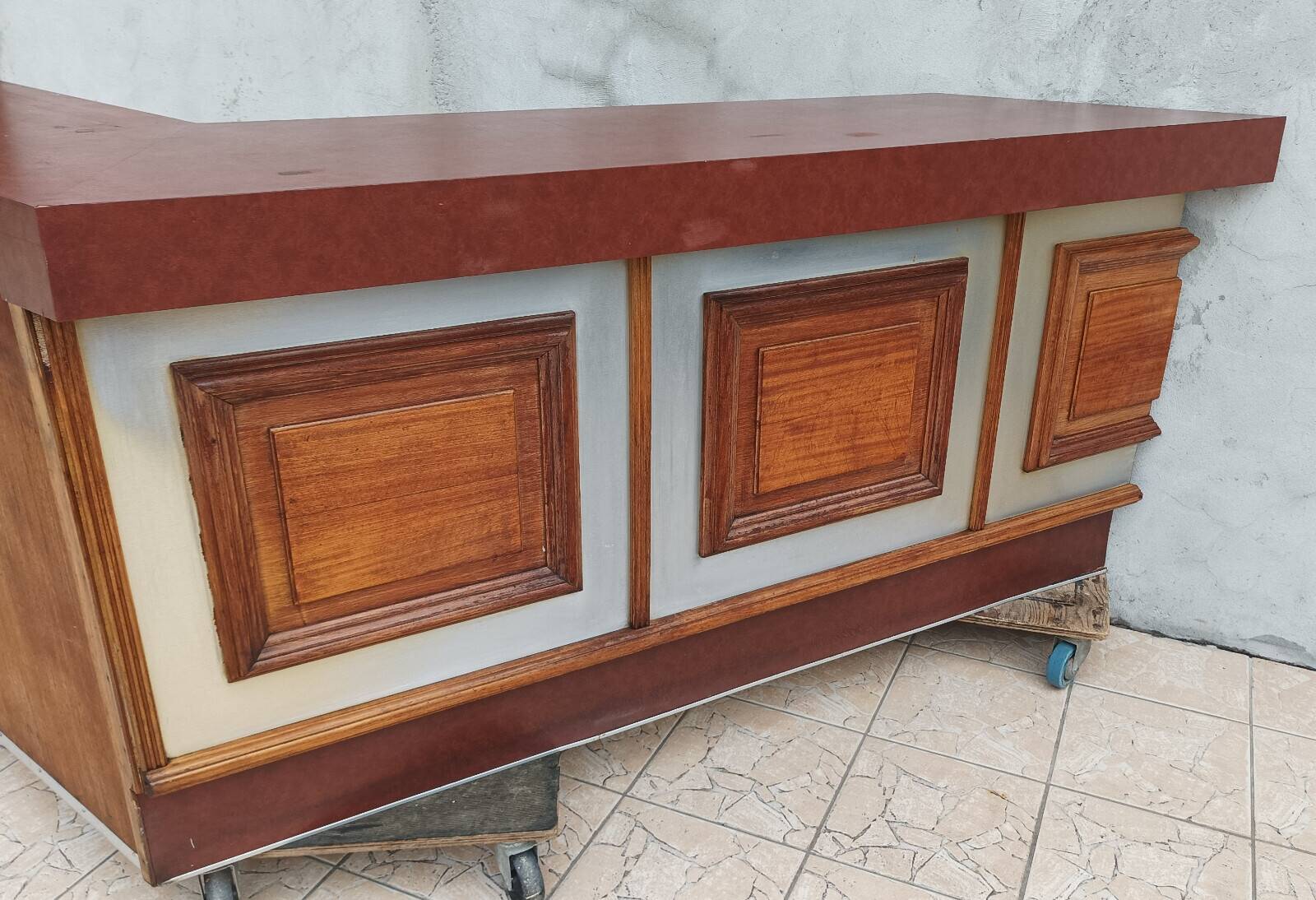 Vintage trade counter bar furniture