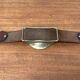 Mid-Century Bronze and Leather Armrest Bowl or Ashtray, 1960s