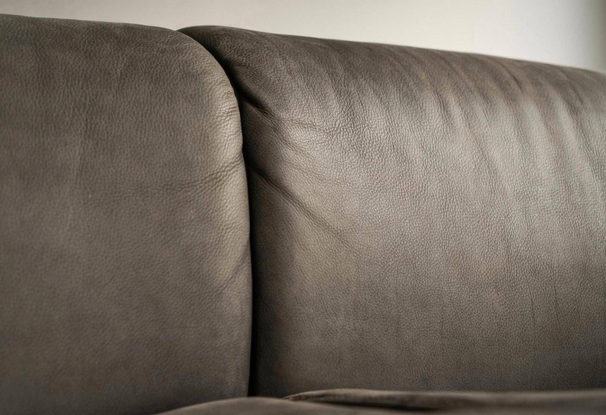Sofa Karl Wittmann in patinated leather, 1980s