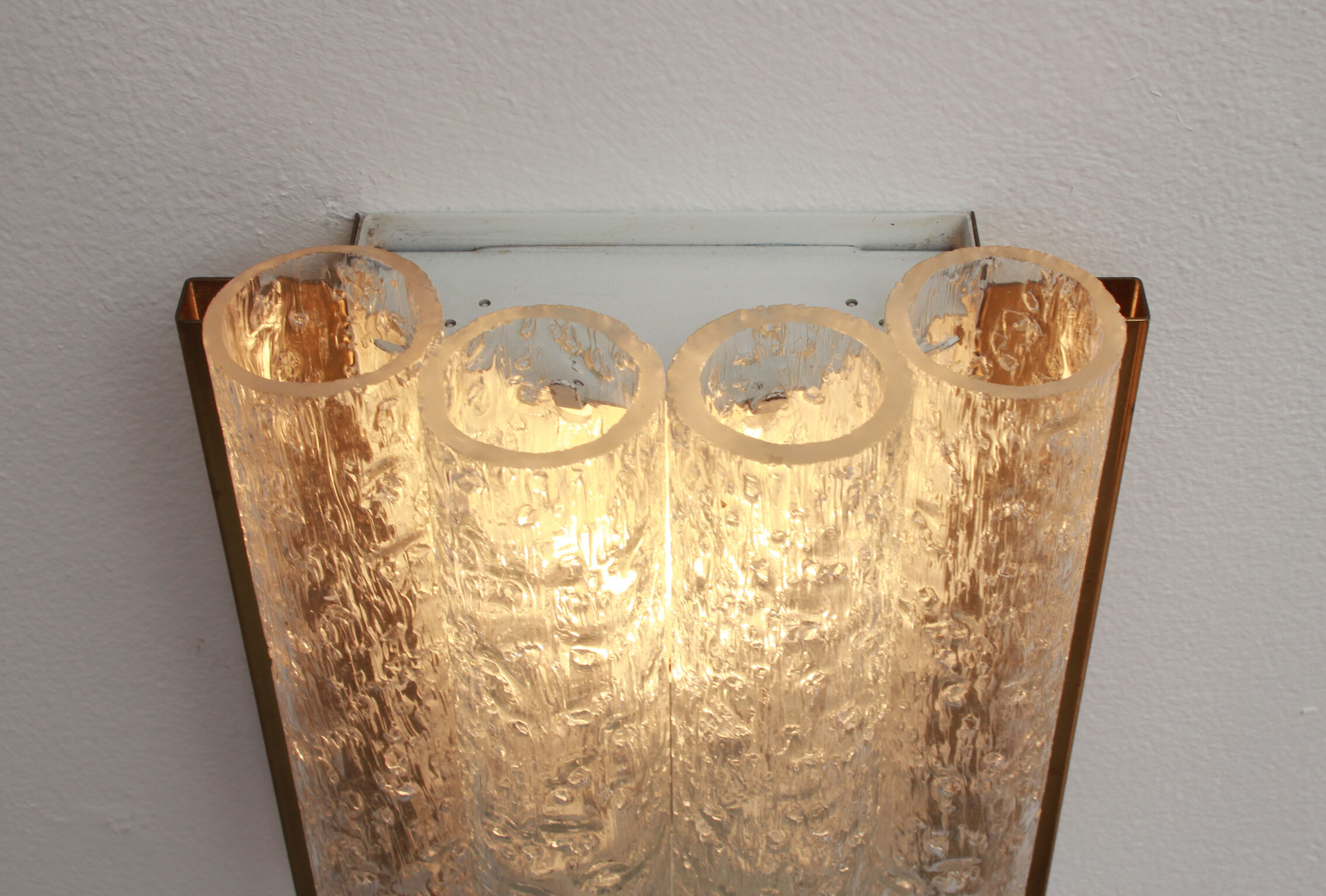 Couple of 1960s wall lamps by Doria