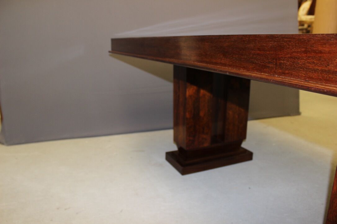 Art deco period dining table