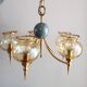 Vintage brass chandelier