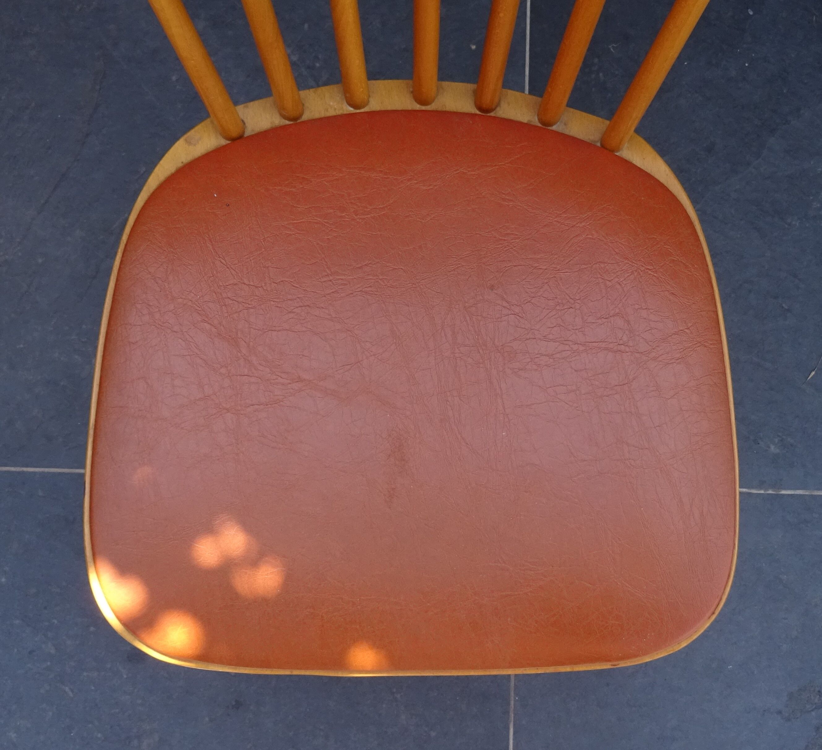 Suite of six beautiful baumann chairs