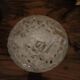 Vintage glass ceiling or wall light