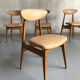 Série de 6 chaises, France 1960