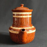 Teapot coffee maker Digoin Sarreguemines model Mary