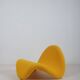 Yellow F577 Tongue designed by Pierre Paulin for Artifort