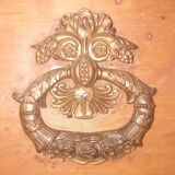 Nineteenth-century commode with marble top.