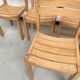 Beech chairs from the 1980s, Sornay.