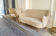 Couch sofa club 3 places organic 50 60 vintage years