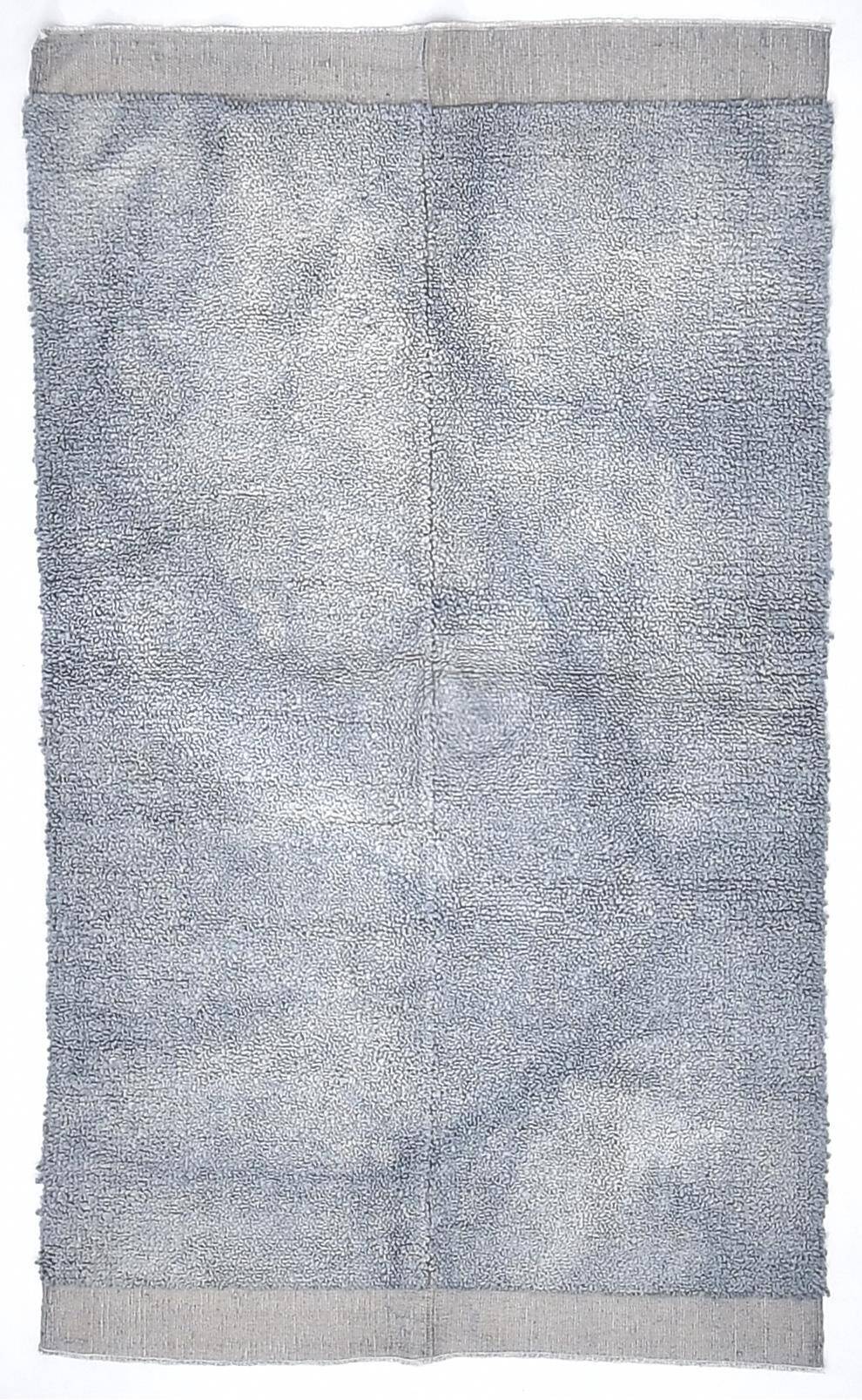 4x7 Blue & Gray Moroccan Area Rug 133x226Cm SK 240769