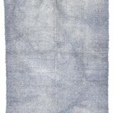 4x7 Blue & Gray Moroccan Area Rug 133x226Cm SK 240769