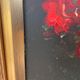 Oil on canvas bouquet of flowers by frederick still life golden frame