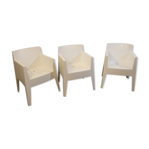 Trio de fauteuils Joy de Philippe Starck pour driade